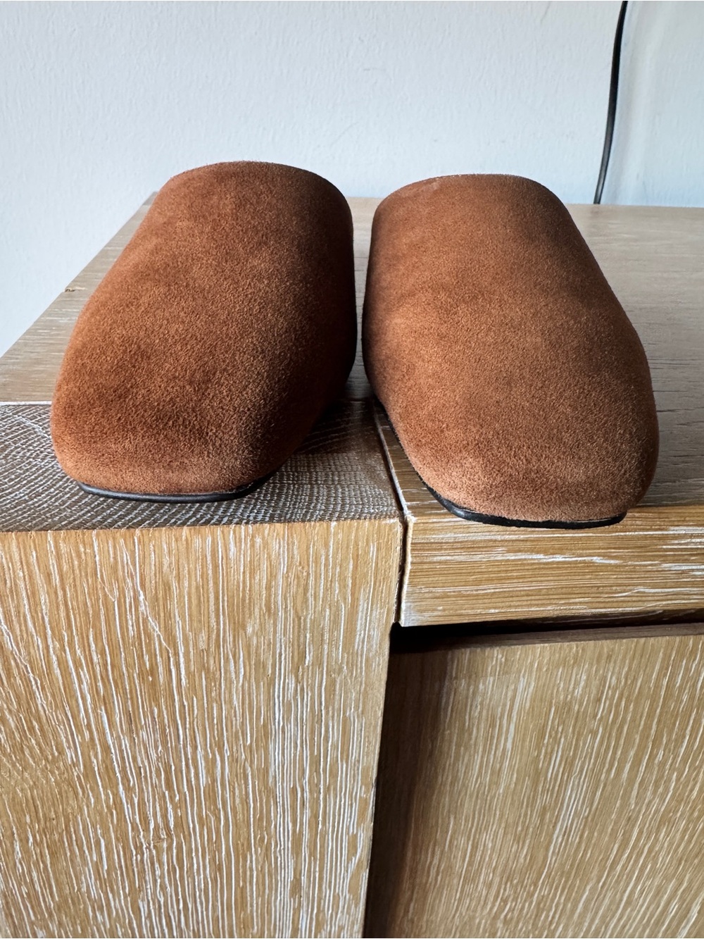 NIB! MADEWELL Women’s Mylie Glove Mule in Glazed Walnut Suede - Mint Condition! - Picture 7 of 14